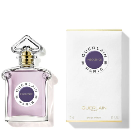 "Guerlain Insolence EDP: A bold, vibrant, fruity, violet."