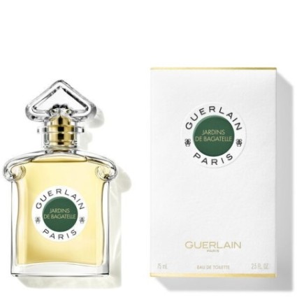 "Guerlain Jardins de Bagatelle EDT: A sparkling, vibrant floral."