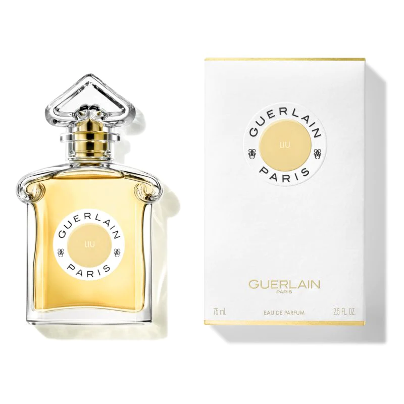 "Guerlain Liu: A sophisticated, aldehydic, floral, woody." "Guerlain Liu: A sophisticated, aldehydic, floral, woody."