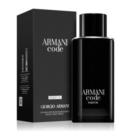 "Armani Code Le Parfum: A rich, warm, tonka, woody, sensual."