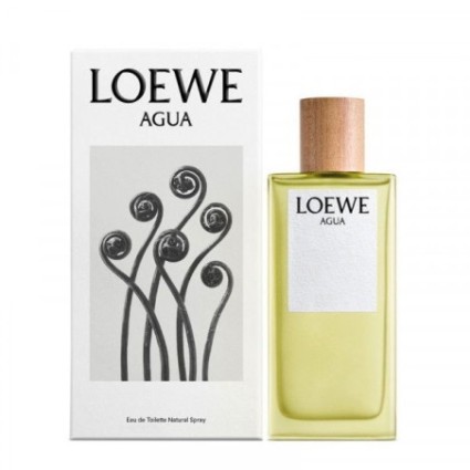 "Loewe Aire: A soft, fresh, green, floral, timeless elegance."