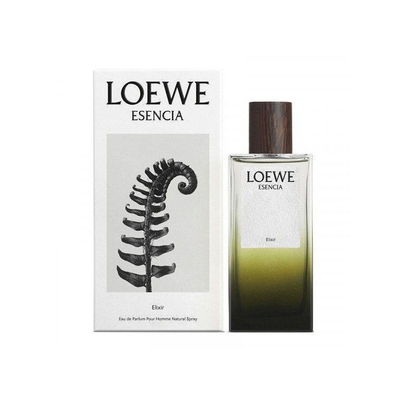 "Loewe Esencia Elixir: Intense, woody, aromatic, rich, long-lasting." "Loewe Esencia Elixir: Intense, woody, aromatic, rich, long-lasting."