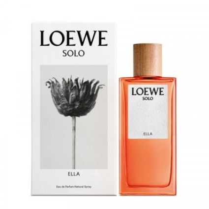 "Loewe Solo Ella: Fruity, floral, warm, unique, modern, harmonious."