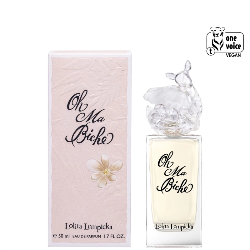 "Lolita Lempicka Oh ma biche: A fruity, fresh, musky, sweet." "Lolita Lempicka Oh ma biche: A fruity, fresh, musky, sweet."