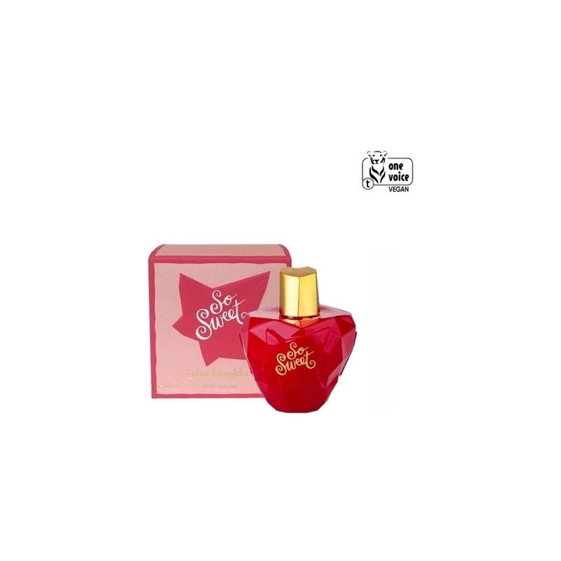 "Lolita Lempicka So Sweet: A fruity, gourmand, playful, sweet." "Lolita Lempicka So Sweet: A fruity, gourmand, playful, sweet."