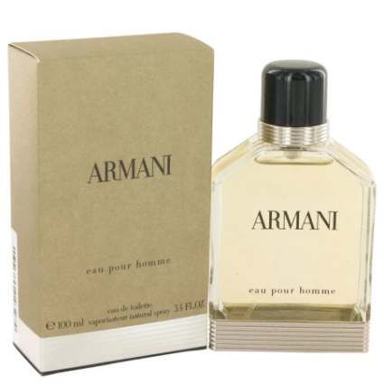 "Armani Eau Pour Homme: A classic, citrus, aromatic, woody."