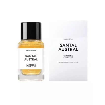 "Matière Première Santal Austral: A creamy, woody, soft sandalwood."