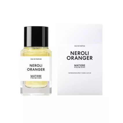 "Matière Première Neroli Oranger: A fresh, bright, solar neroli."