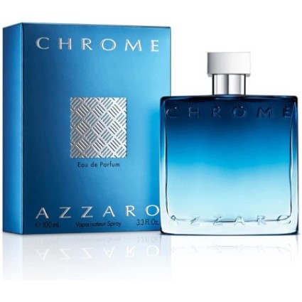 "Azzaro Chrome Parfum: An intense, fresh, woody, aquatic, strong."