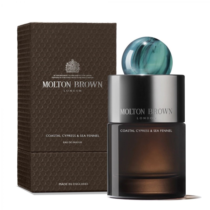 "Molton Brown Coastal: A fresh, marine, aromatic, woody scent." "Molton Brown Coastal: A fresh, marine, aromatic, woody scent."