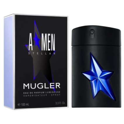 "Mugler A*Men Stellar: A bold, coffee, patchouli, mint, woody."
