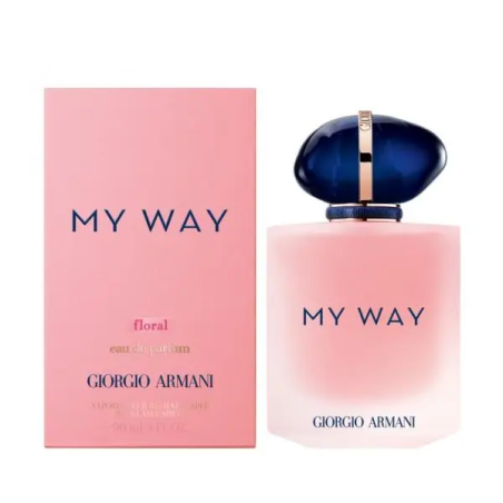 "Armani My Way Floral: A fresh, bright, floral, citrus, clean."
