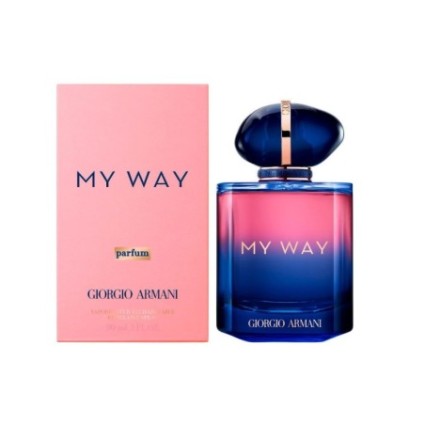 "Armani My Way Parfum: An intense, floral, vanilla, tuberose."