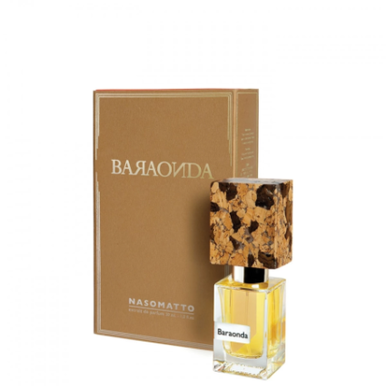 "Nasomatto Baraonda: A warm, boozy, woody, rose, musk."