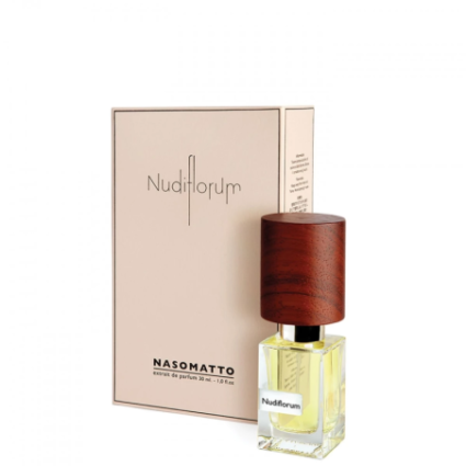 "Nasomatto Nudiflorum: A raw, animalic, indolic, white floral."