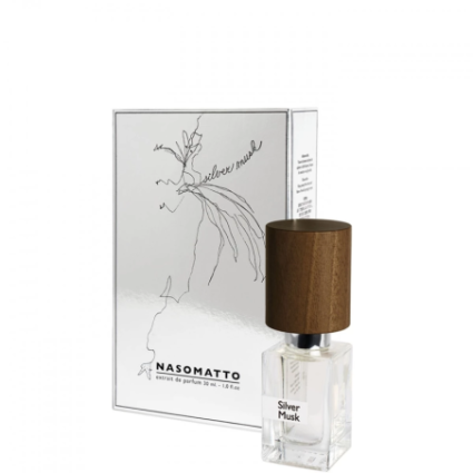 "Nasomatto Silver Musk: A clean, ethereal, subtle, pure musk."