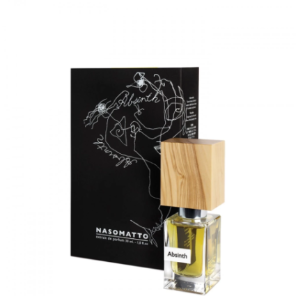 "Nasomatto Absinth: An aromatic, green, woody, earthy, absinthe."