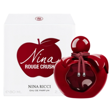 "Nina Ricci Nina Rouge Crush: A bold, fruity, floral, gourmand."