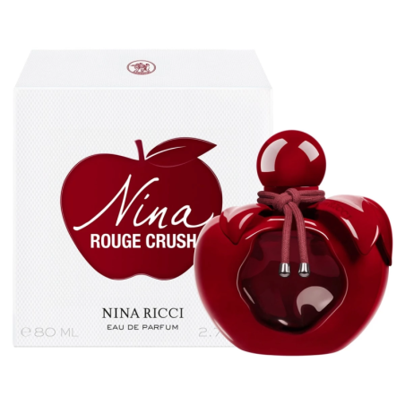 "Nina Ricci Nina Rouge Crush: A bold, fruity, floral, gourmand."