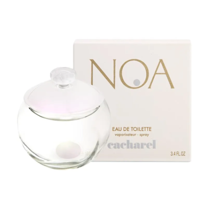 "Cacharel Noa: A soft, powdery, musky, white floral, gentle."