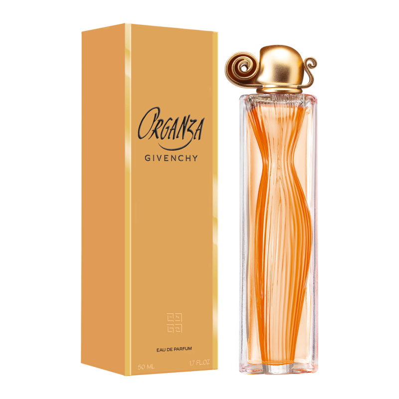 "Givenchy Organza: A classic, opulent, white floral, vanilla." "Givenchy Organza: A classic, opulent, white floral, vanilla."