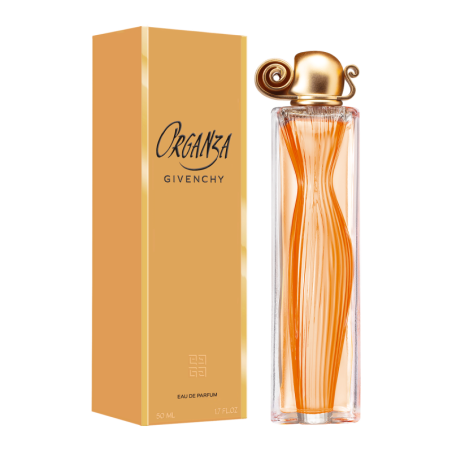 "Givenchy Organza: A classic, opulent, white floral, vanilla."