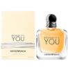 "Armani Because It's You: A sweet, fruity, vanilla, modern."