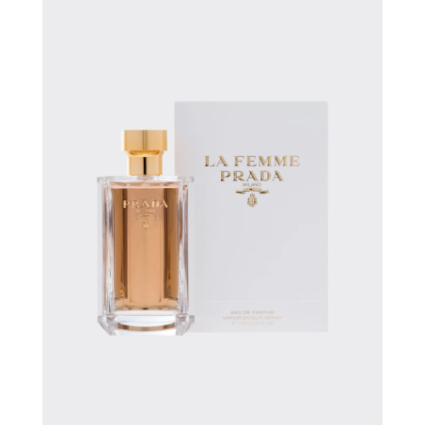 "Prada La Femme: A warm, floral, frangipani, beeswax, sweet."