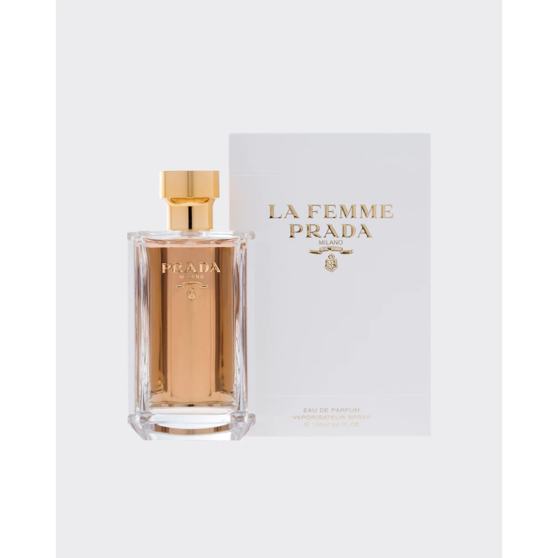 "Prada La Femme: A warm, floral, frangipani, beeswax, sweet." "Prada La Femme: A warm, floral, frangipani, beeswax, sweet."
