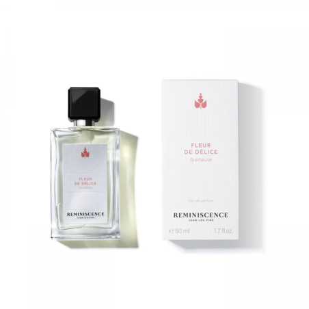 "Réminiscence Fleur de Délice: A sweet, gourmand, marshmallow."