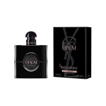 "YSL Black Opium Le Parfum: An ultra-dark, vanilla, coffee, intense."
