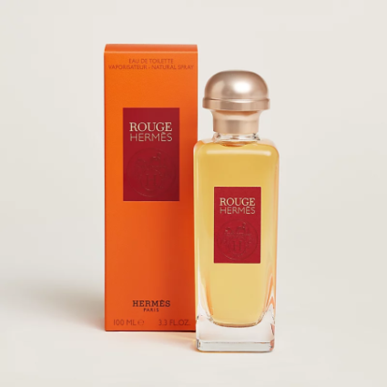 "Hermès Rouge: A classic, aldehydic, floral, oriental, rich."