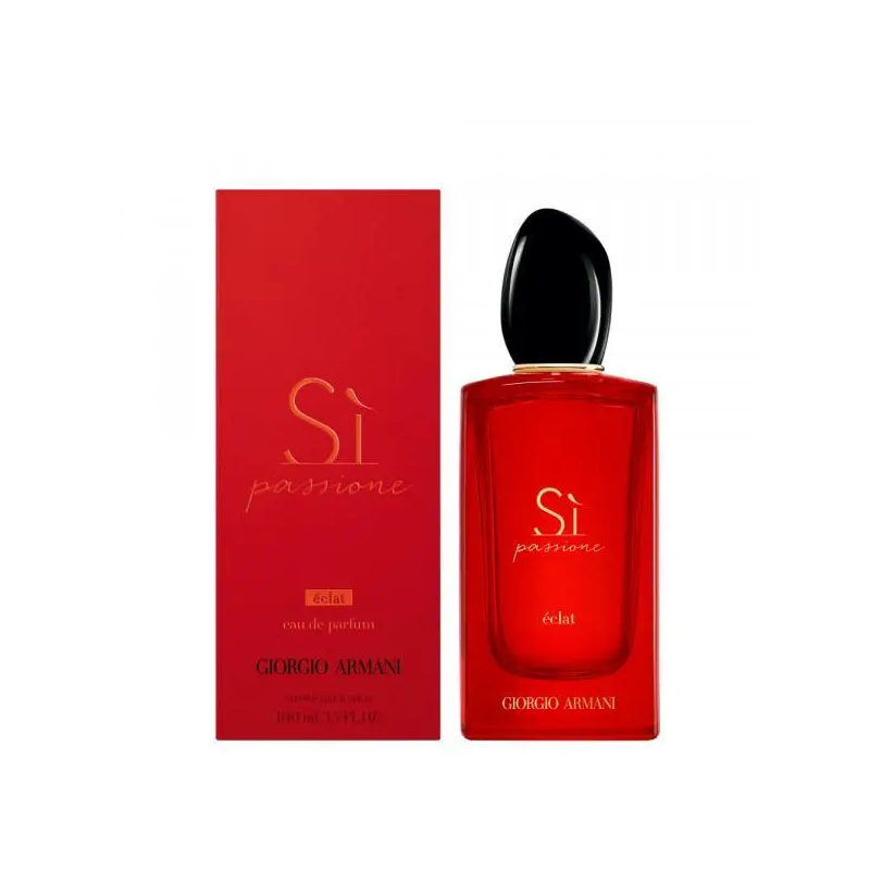 "Armani Sì Passione Éclat: A bright, blackcurrant, rose, fresh." "Armani Sì Passione Éclat: A bright, blackcurrant, rose, fresh."