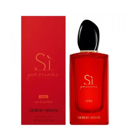 "Armani Sì Passione Éclat: A bright, blackcurrant, rose, fresh."
