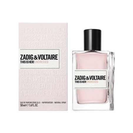 "Z&V This is Her Undressed: A soft, solar, musky, skin scent."
