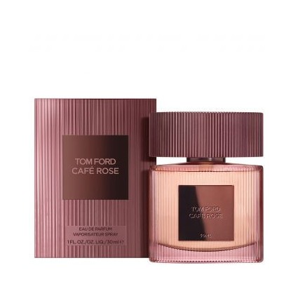 "Tom Ford Café Rose: A dark, spicy, coffee, rose, mysterious."