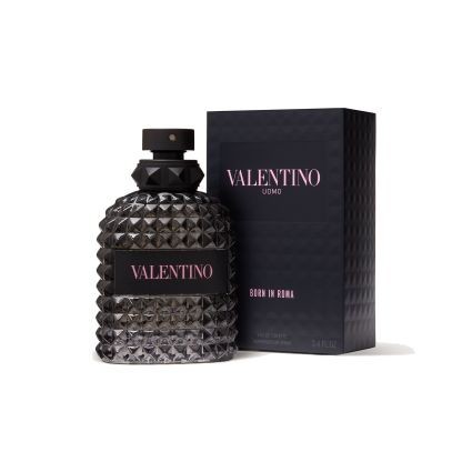 "Valentino Uomo Born In Roma: A fresh, woody, spicy, violet."