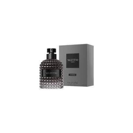 "Valentino Uomo Intense: A rich, leather, vanilla, iris, deep."