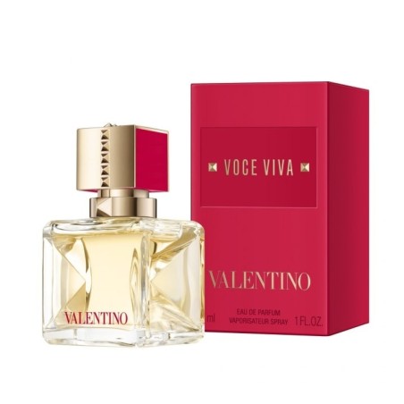"Valentino Voce Viva: A modern, floral, citrus, vanilla, musky."