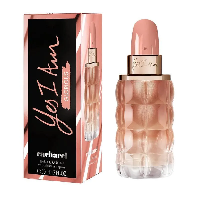 "Cacharel Yes I Am Glorious: A bright, juicy, solar, floral." "Cacharel Yes I Am Glorious: A bright, juicy, solar, floral."