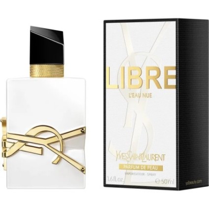 "YSL Libre L'Eau Nue: A fresh, soft, floral, skin-like, clean."