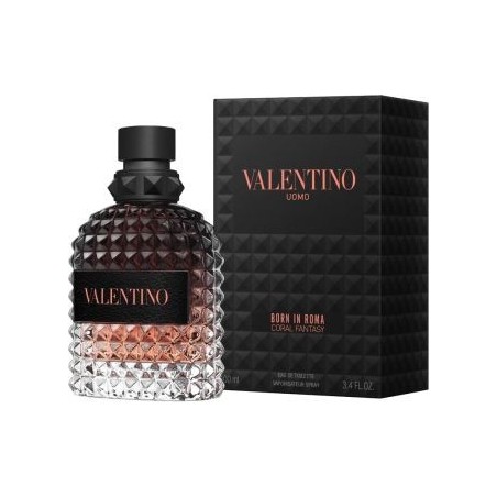 "Valentino Born In Roma Coral Fantasy Homme: A fresh, aromatic, woody, vibrant."