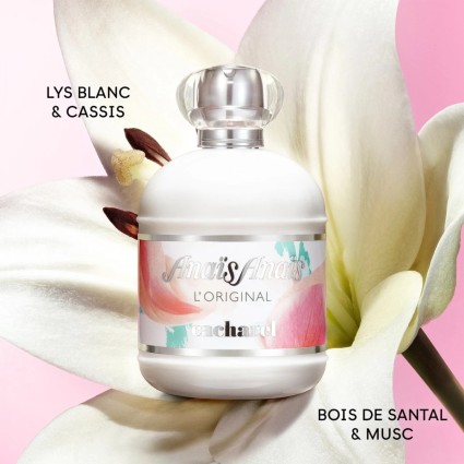"Cacharel Anais Anais L’original: A soft, white floral, powdery."