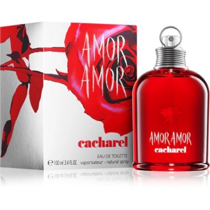 "Cacharel Amor Amor: A sweet, fruity, vanilla, passionate."