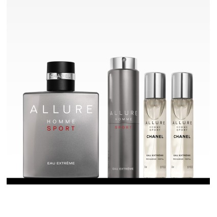 "Chanel Allure Homme Sport: A fresh, aquatic, woody, vibrant."